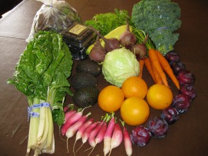 What I did with my CSA box this week