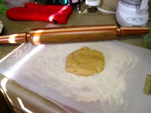 Pie crust to roll